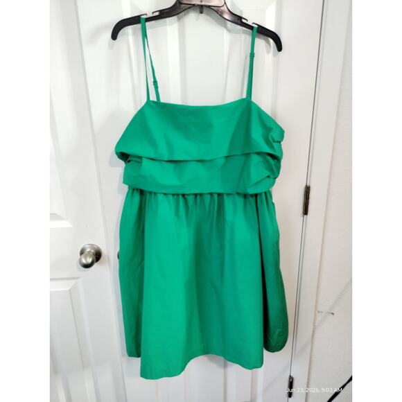 A New Day Women's size XXL Cotton Breathable Summer Mini Beachy Resort Dress - Picture 11 of 11